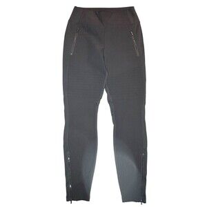 Athleta Headlands Hybrid Moto Tight Leggings Womens Size 10 Black